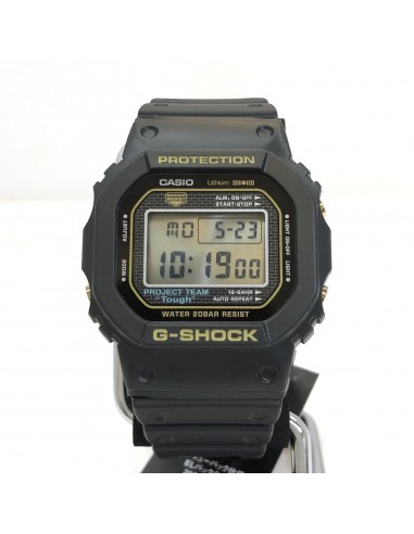 CASIO G-SHOCK Watch DW-5035D-1BJR 35th Anniversary 35TH 4th ORIGIN GOLD Origin Gold Black Digital Quartz Speed Screwback solde