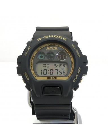 CASIO G-SHOCK Watch DW-6900FS APE A Bathing Ape 2000 Limited 3rd Collaboration Double Name Digital Quartz Black Mens 50-70% off 