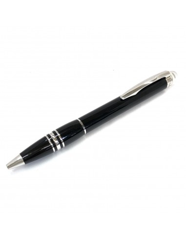 MONTBLANC Montblanc Ballpoint Pen StarWalker 8486 Black Silver Resin Ink M Twist Men Women Dans la société mordern