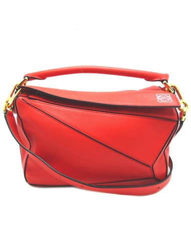 Loewe Puzzle Bag Small Womens Handbag 322.30.K79 Calf Red store