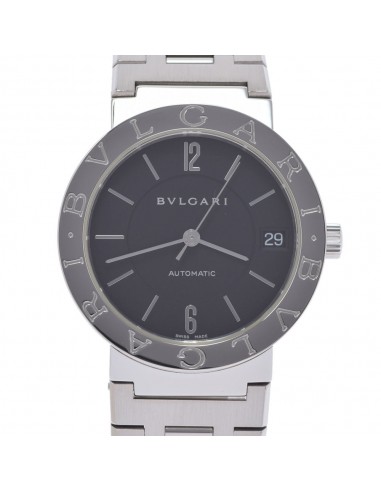 BVLGARI Bvlgari 33 BB33SS Boys SS watch self-winding black dial de votre